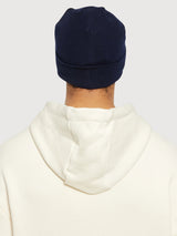 Beanie Double Layer Navy | Knowledge Cotton Apparel