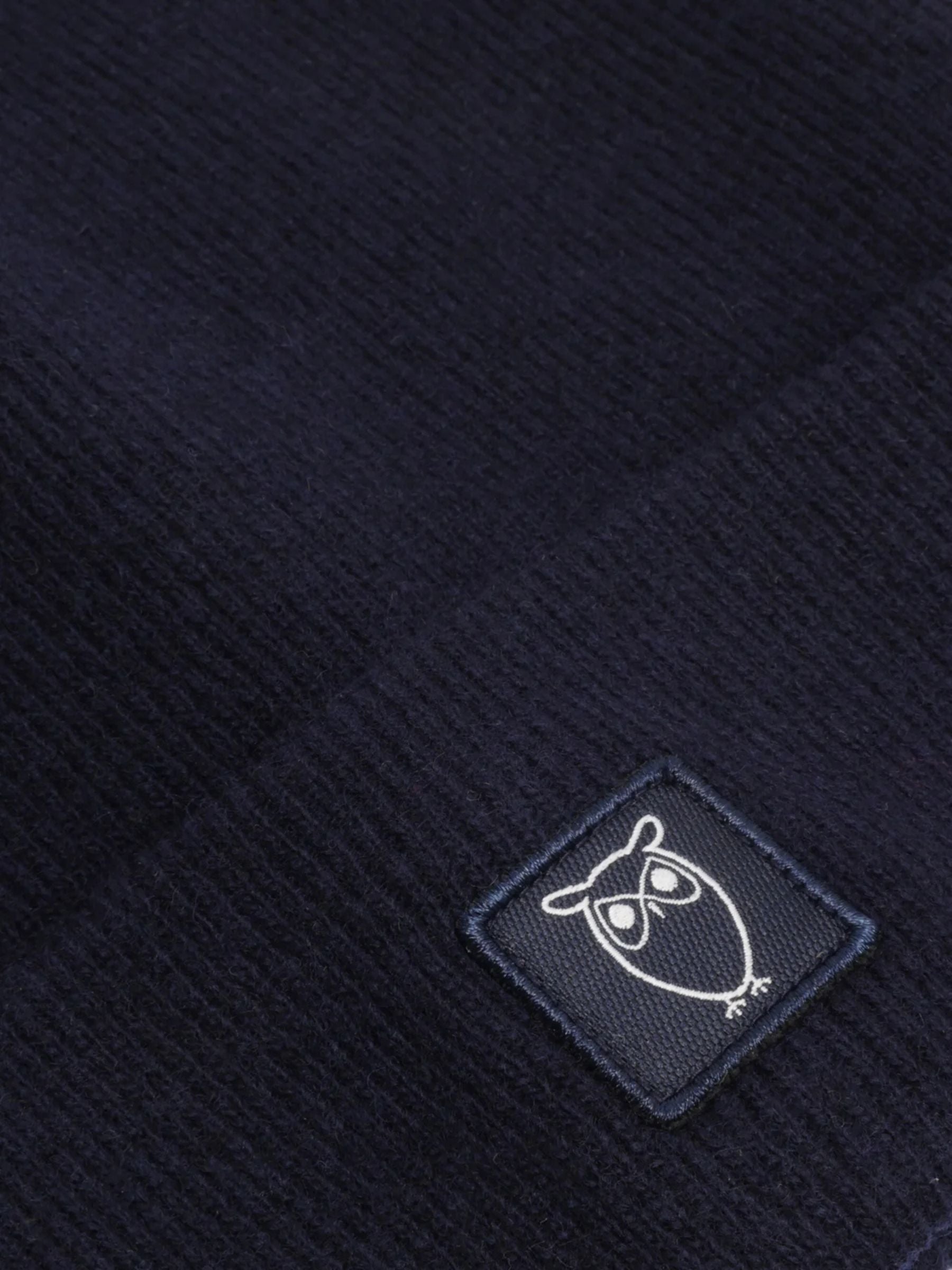 Berretto doppio strato blu navy | Knowledge Cotton Apparel