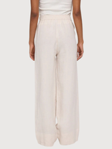 Trouser Wide Leg Linen Woman Moon | Mazine