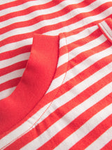 Top Namsos Stripes GrenadineRed Cotton | Dedicated