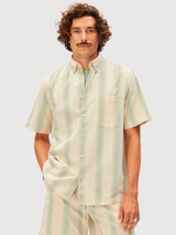 Camicia a righe a maniche corte Foam | Armedangels