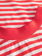 Top Namsos Stripes GrenadineRed Cotton | Dedicated