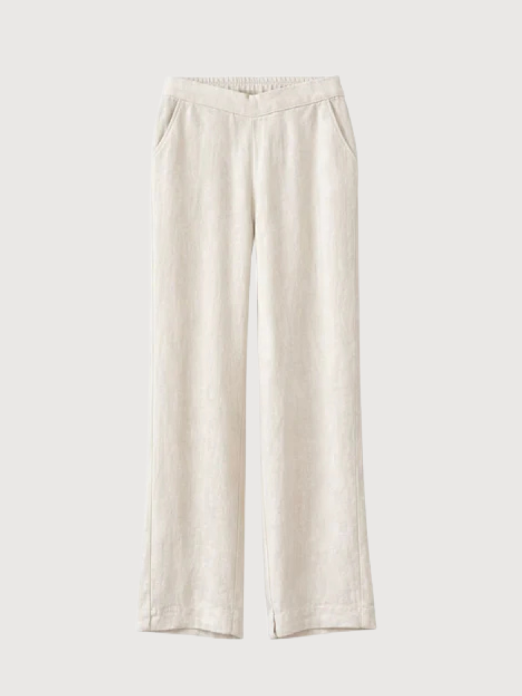 Trouser Wide Leg Linen Woman Moon | Mazine