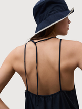 Vestito Crome Donna Blu Scuro Lyocell | Ecoalf