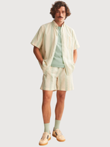 Camicia a righe a maniche corte Foam | Armedangels