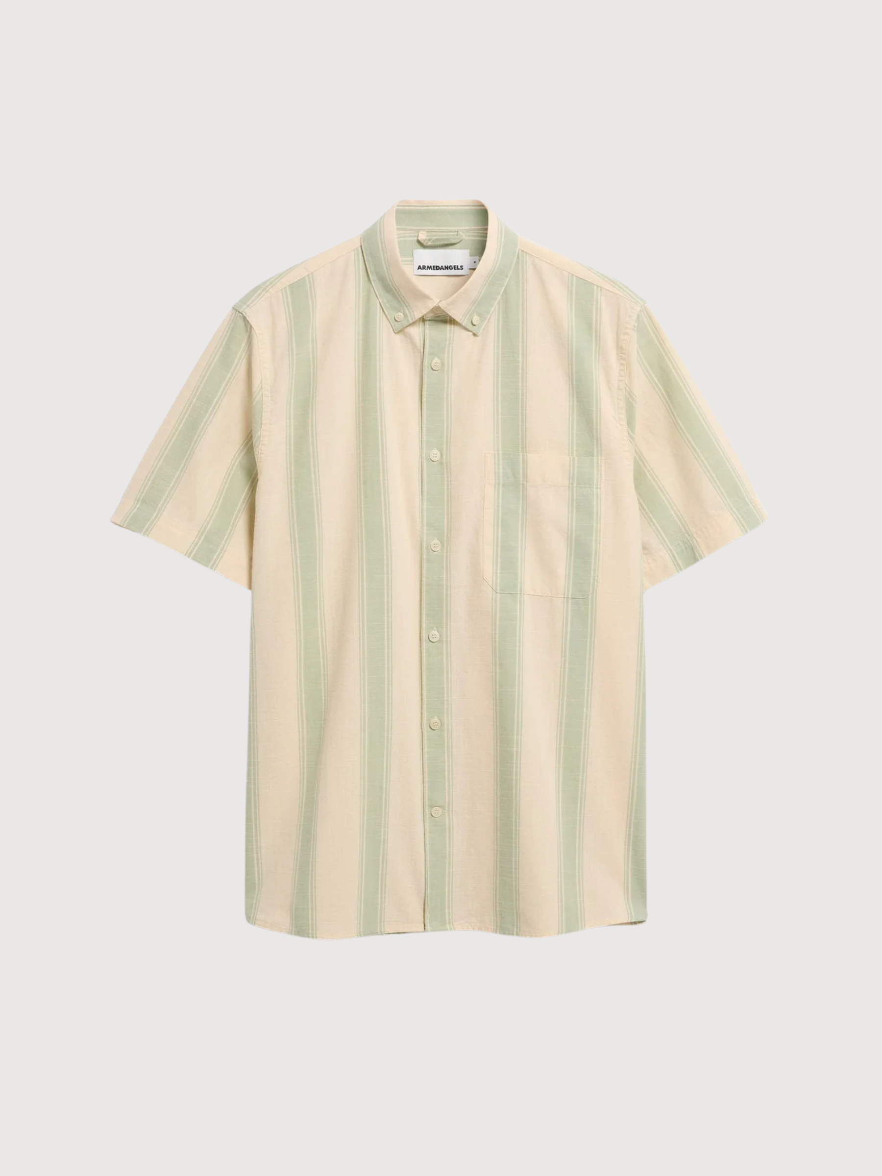 Camicia a righe a maniche corte Foam | Armedangels