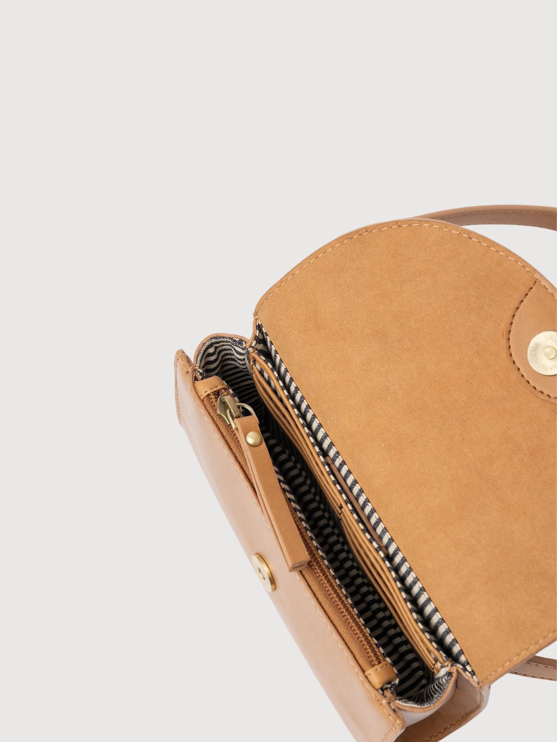 Gürteltasche Sanne Veganes Leder Braun | O My Bag