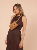 Gürteltasche Sanne Veganes Leder Braun | O My Bag