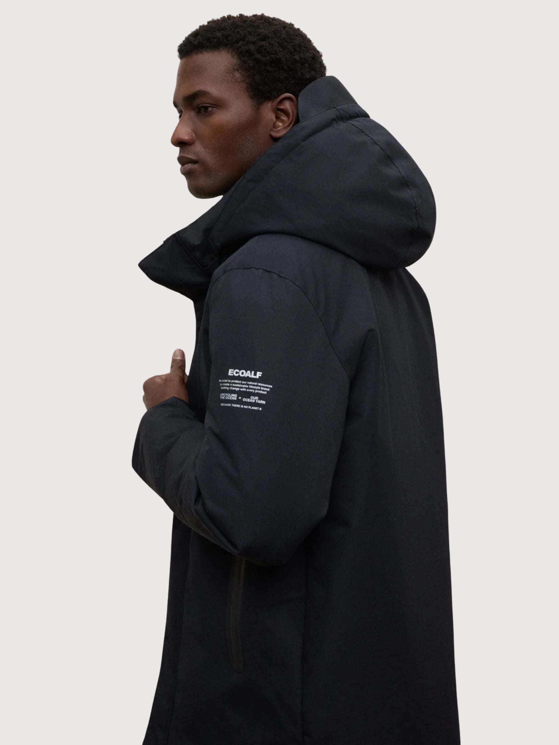 Giacca Parko da uomo nera | ECOALF