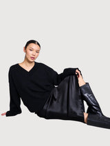 Pullover Yica Schwarze Frau | Jan N June