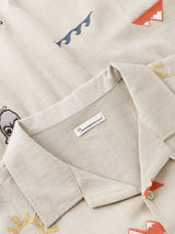Camicia ricamata in cotone organico | Knowledge Cotton Apparel