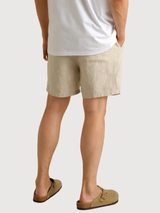Shorts Sibbarp Leinen Ecru | Dedicated