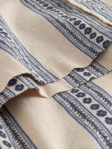 Hemd Brantevik Floral Stripe Blue Man | DEDICATED