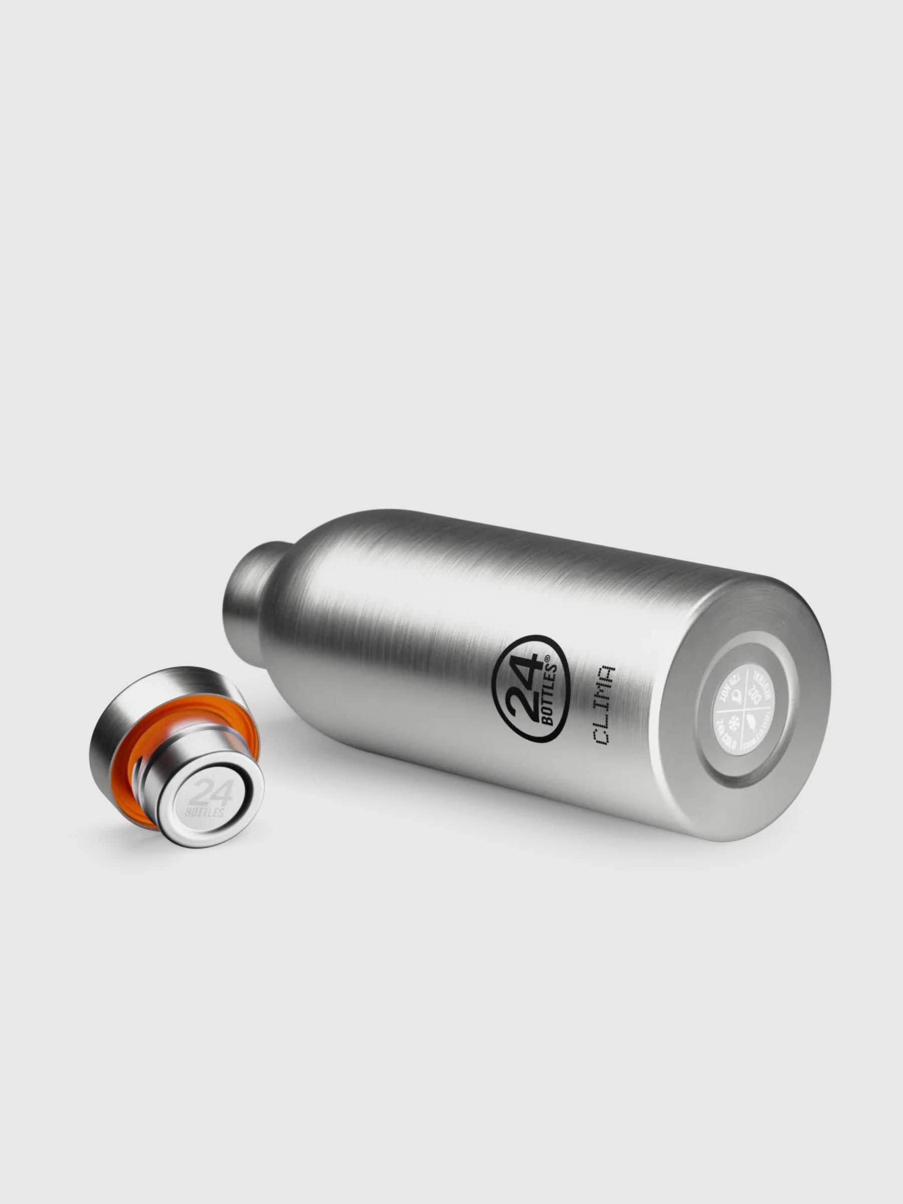 Clima Bottle 050 Acciaio Spazzolato | 24 bottles
