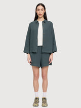 Leinenhemd 3/4 Arm Damen Bottle | MAZINE