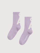 Short Socks Saamus Lavender–Oatmilk | Armedangels