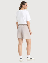 Shorts Djupvik lino ecrù Donna | DEDICATED