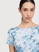 T-Shirt Babylock Säume Bedruckt Damen | Mazine