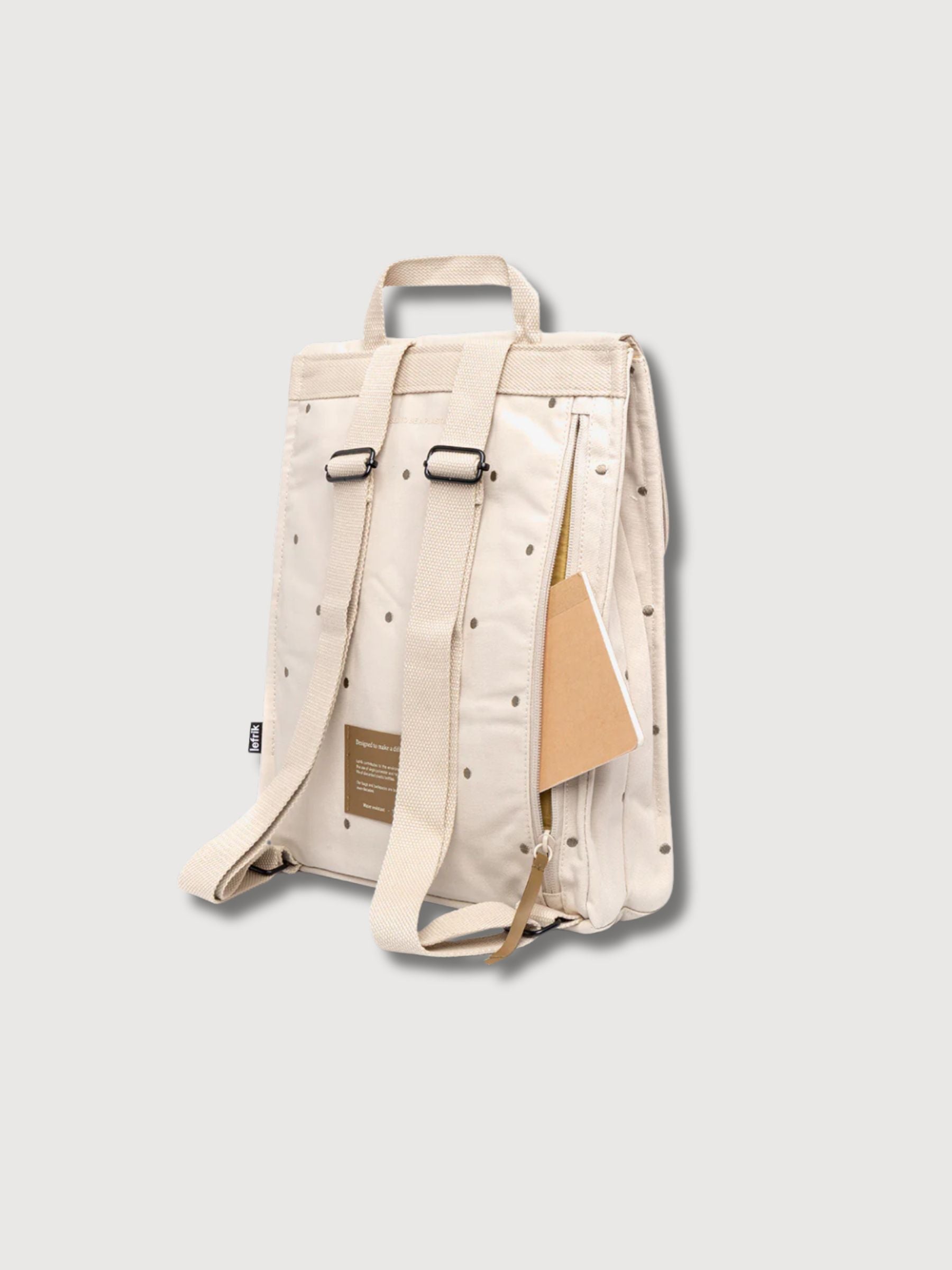 Rucksack Handy Mini Arles Ecru Dots | Lefrik