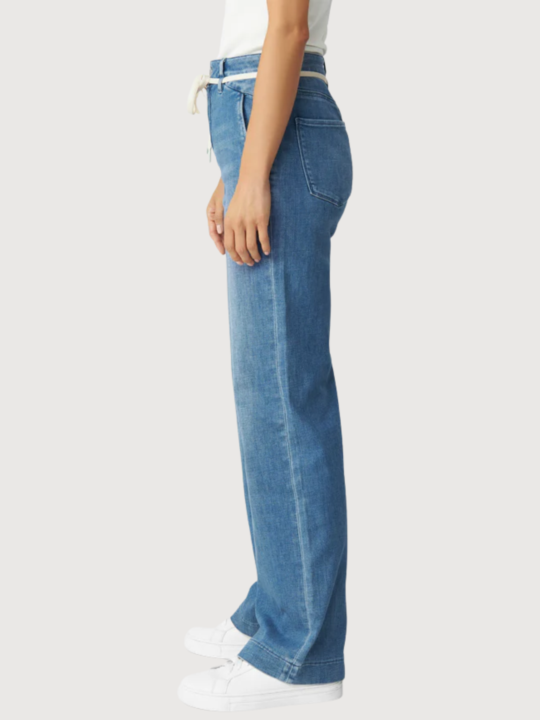 Jeans Dew Flared Soft Medium Blue | Dawn