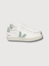 Schuhe Campo Extra-White_Matcha in nachhaltigem Leder | Veja