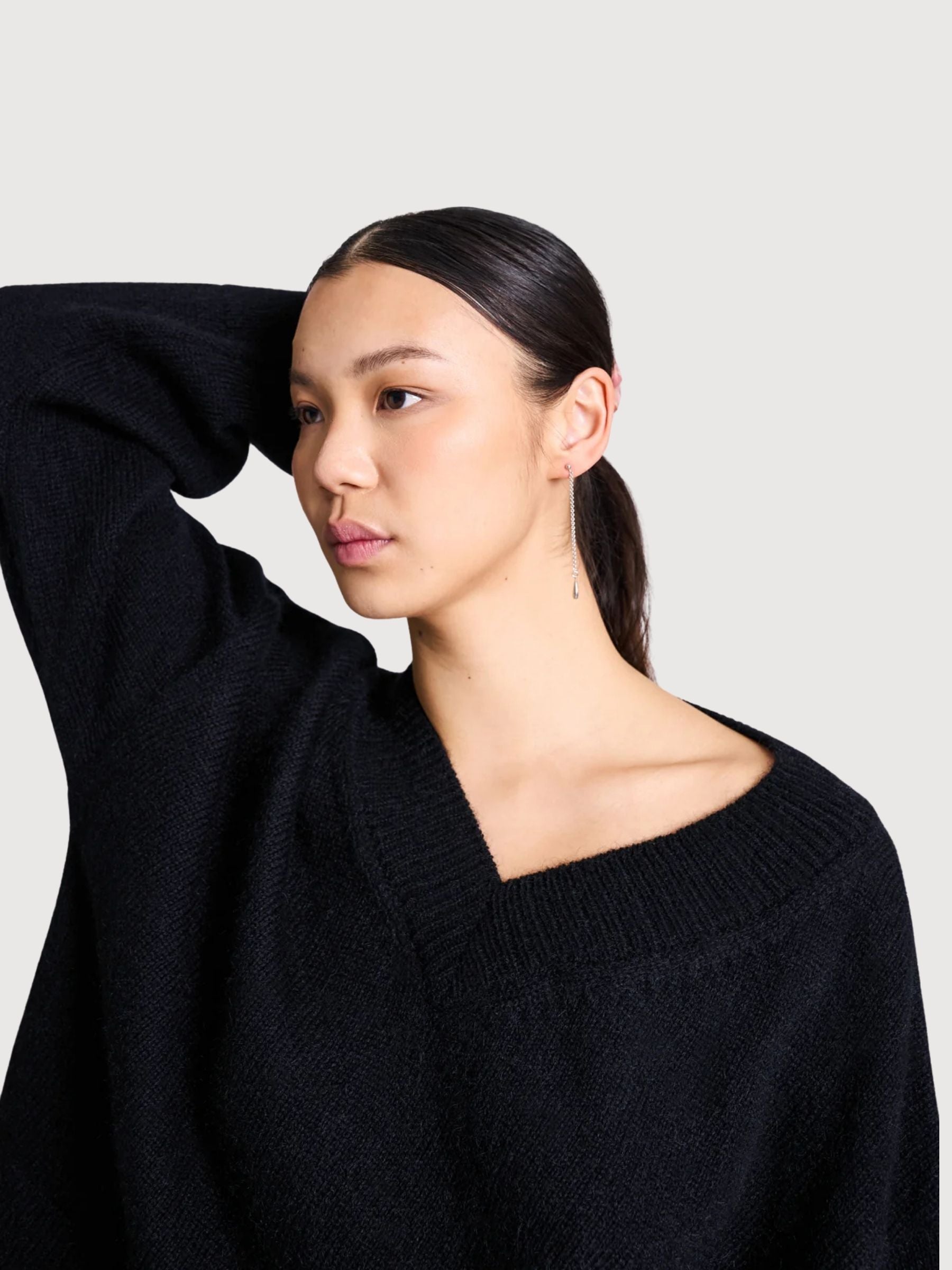 Pullover Yica Schwarze Frau | Jan N June