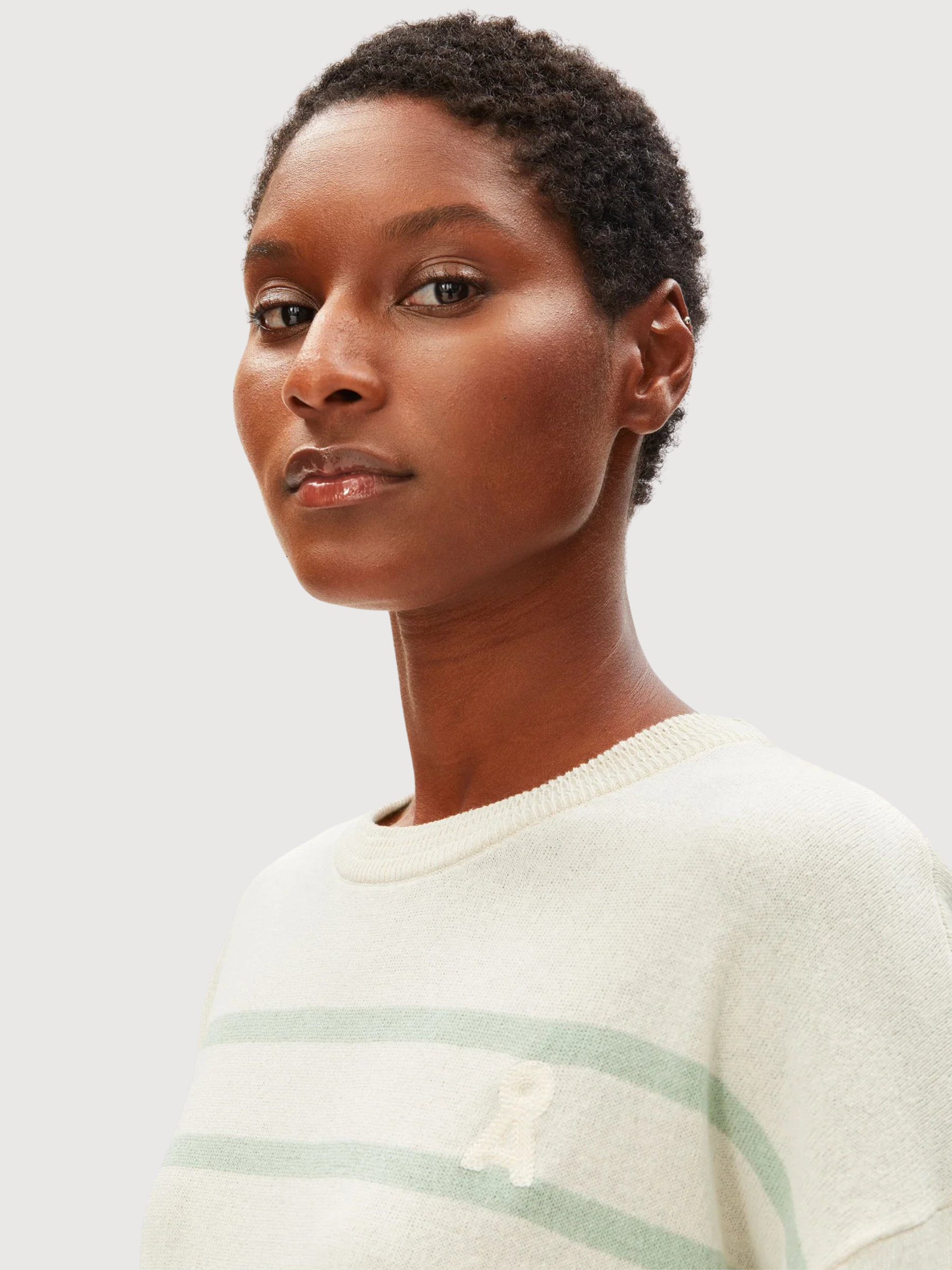 MAGLIONE A RIGHE IN MISTO LINO | ARMEDANGELS
