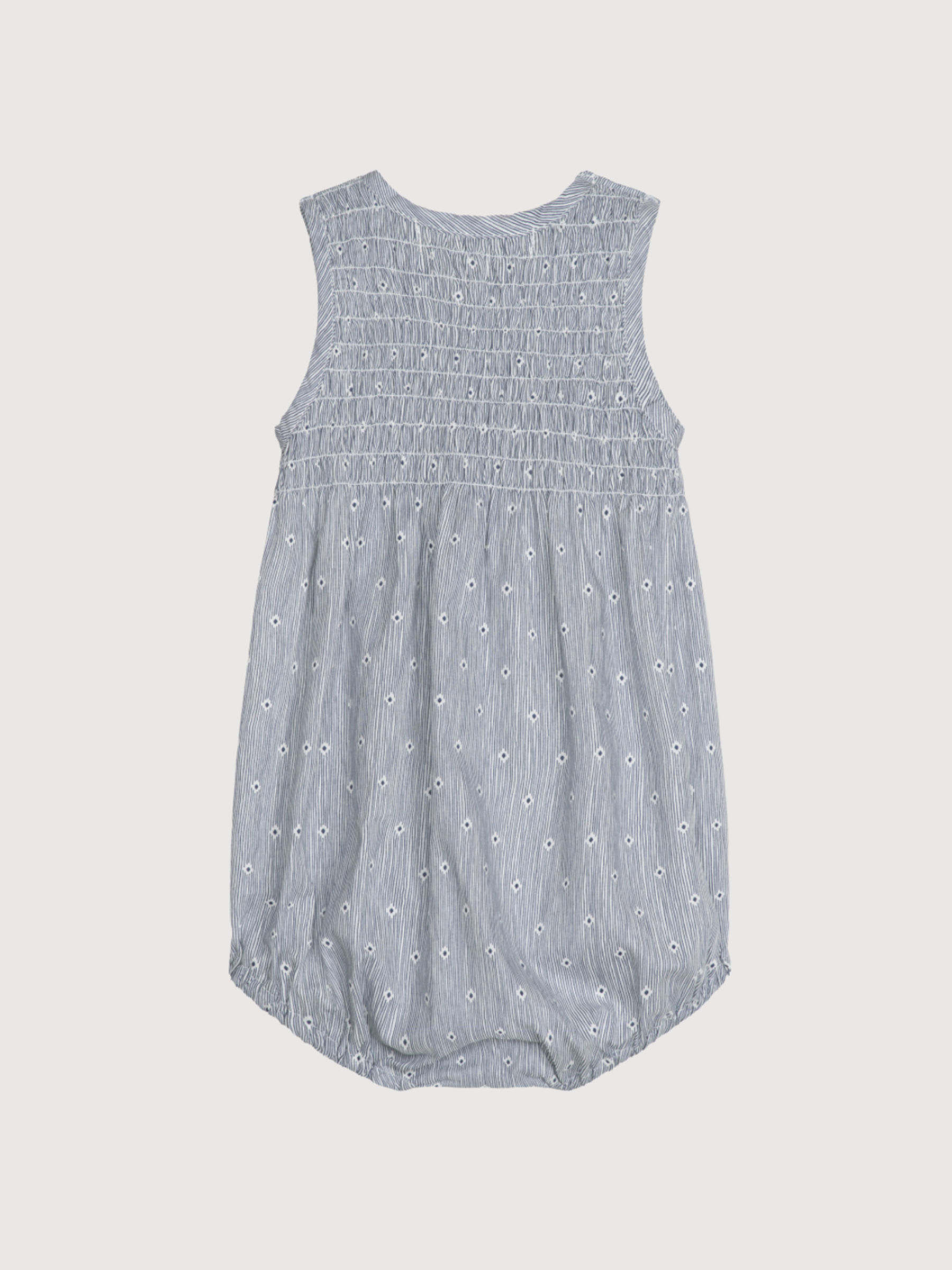 Baby-Strampler aus indigofarbener Bio-Baumwolle  | SERENDIPITY