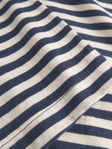 T-shirt Vadstena Stripes Insignia Blue | Dedicated