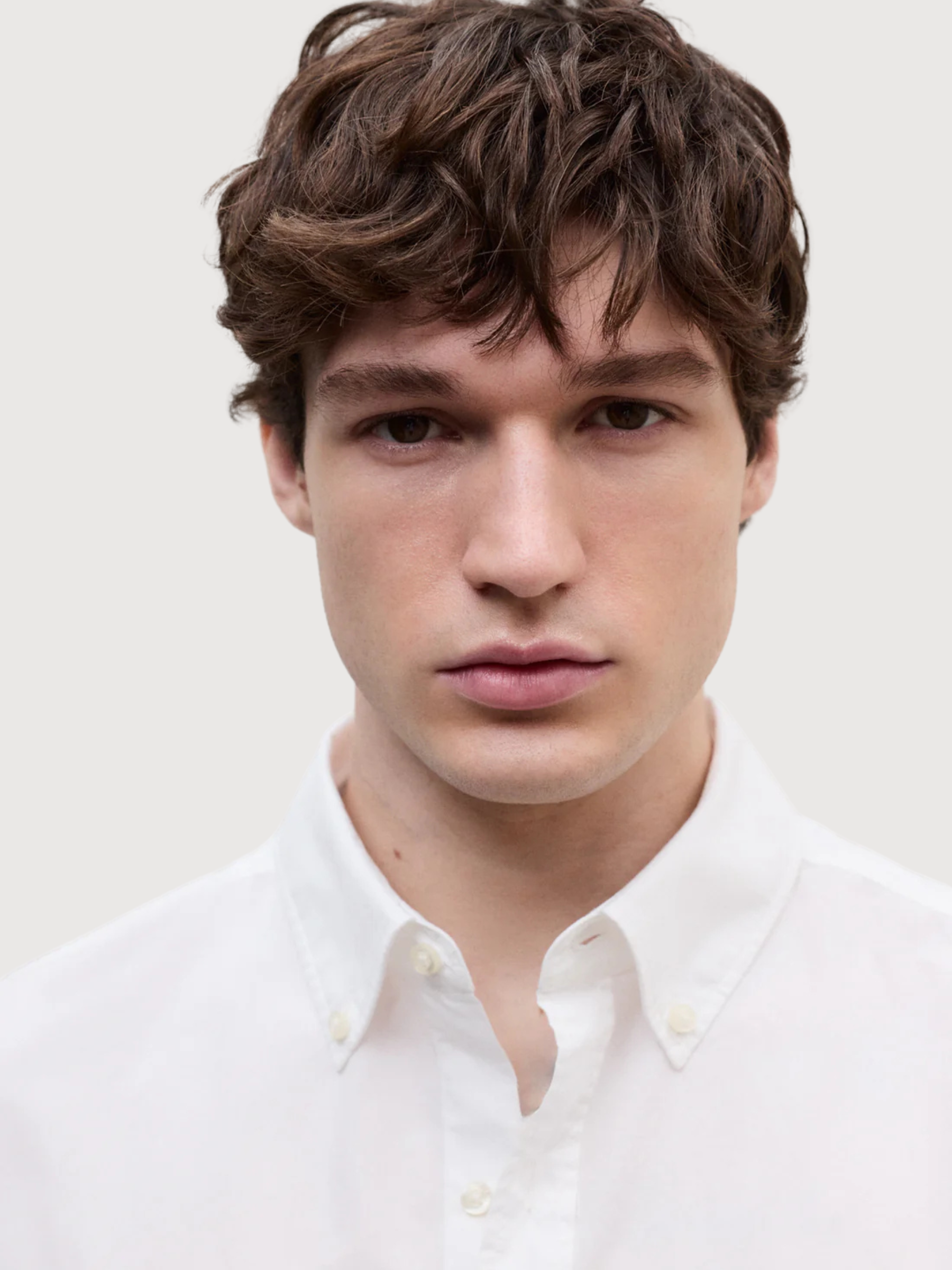 Camicia Antejo Uomo Popeline Bianco | Ecoalf