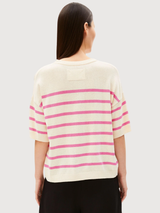 MAGLIONE A RIGHE IN MISTO LINO | Armedangels