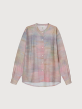 Women's Loose Shirt in Dawn   Organic Cotton Light Woven | SERENDIPITY