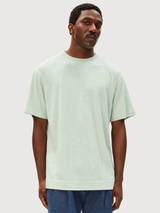MAARKOS LEINEN-MISCHGEWEBE T-SHIRT Foam  | Armedangels