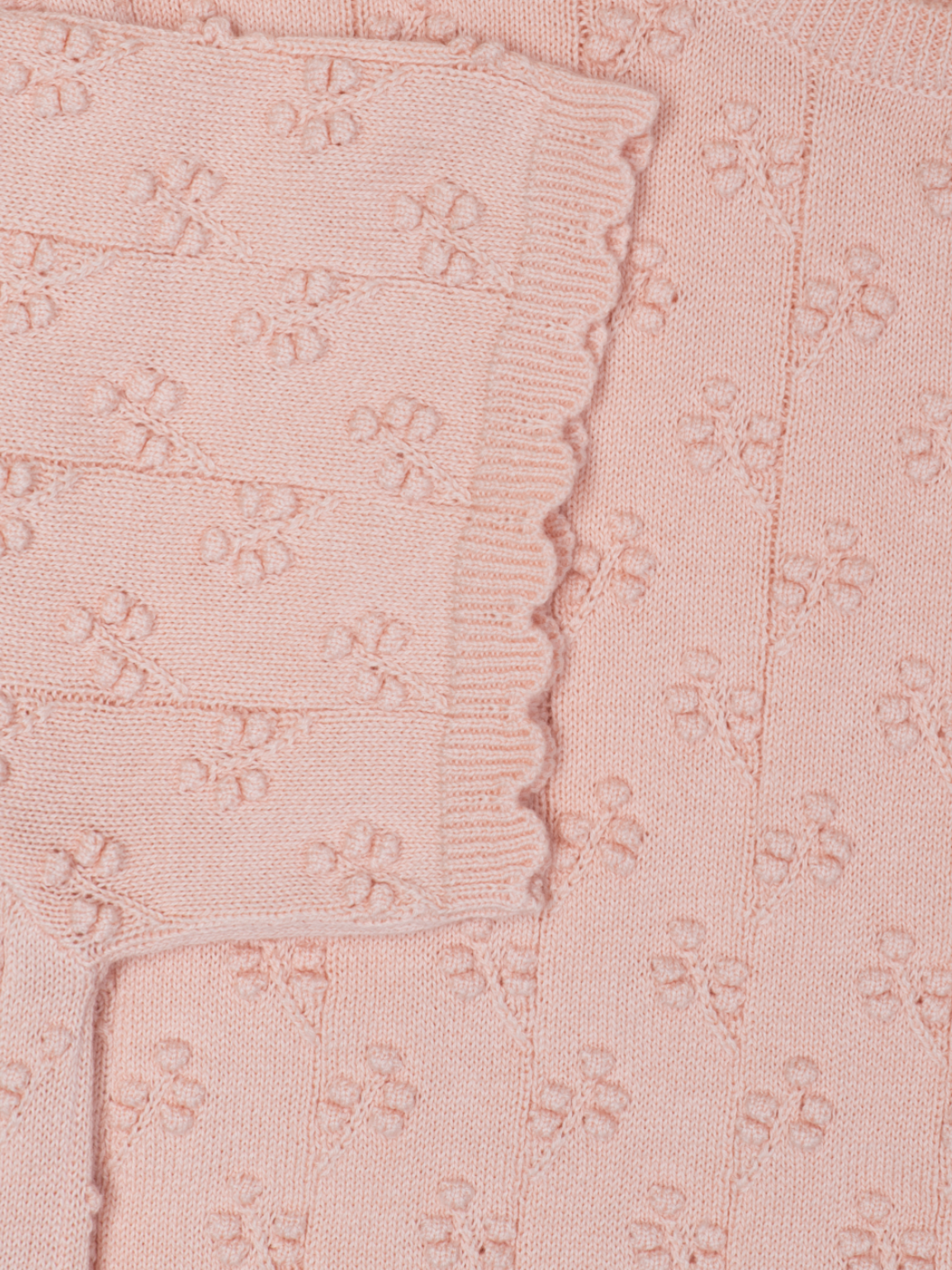Women's Twig Short Sleeve Top in Peach   Organic Cotton Knit | SERENDIPITY