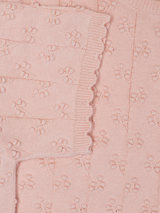 Women's Twig Short Sleeve Top in Peach   Organic Cotton Knit | SERENDIPITY