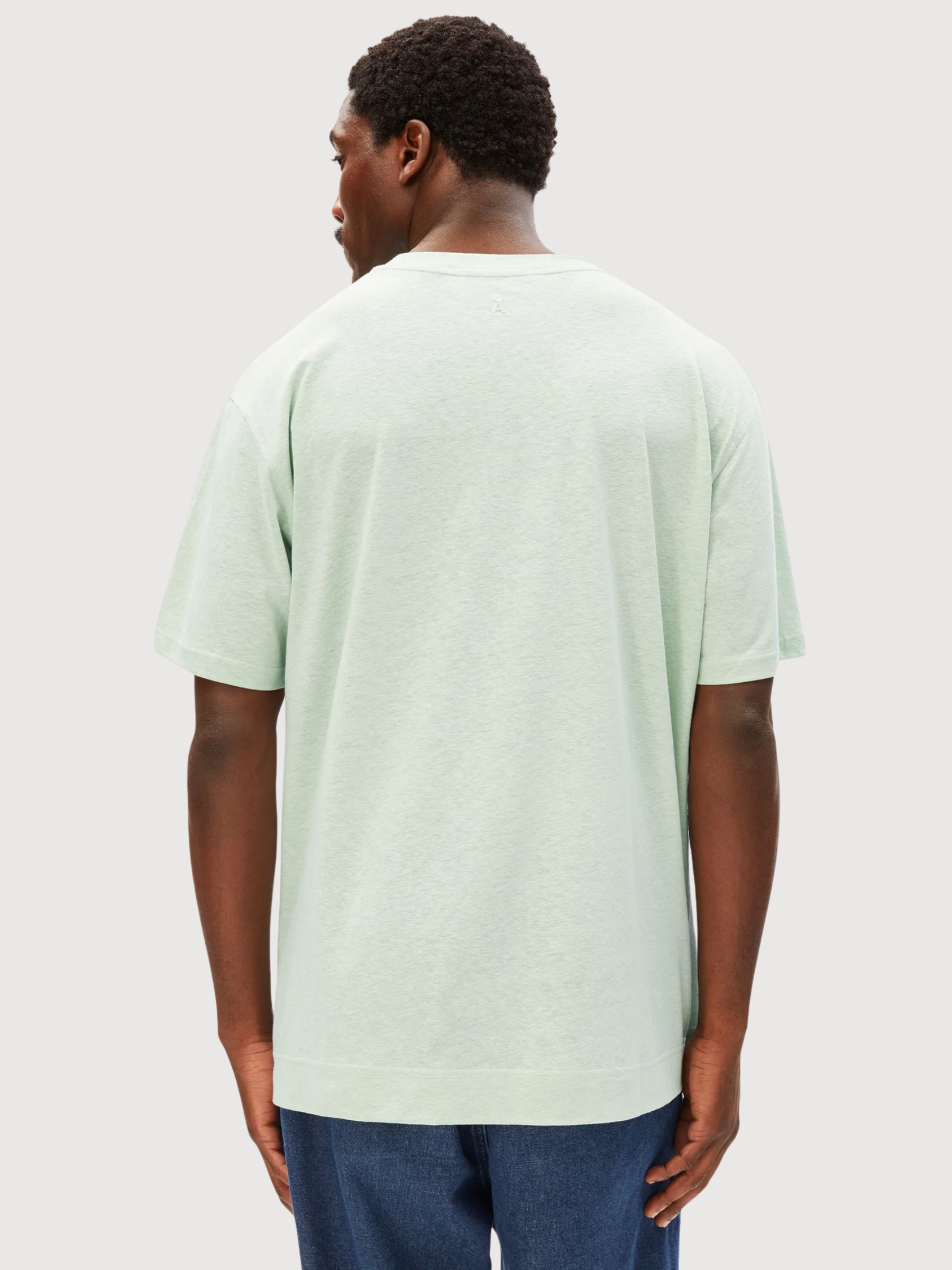 MAARKOS LEINEN-MISCHGEWEBE T-SHIRT Foam  | Armedangels