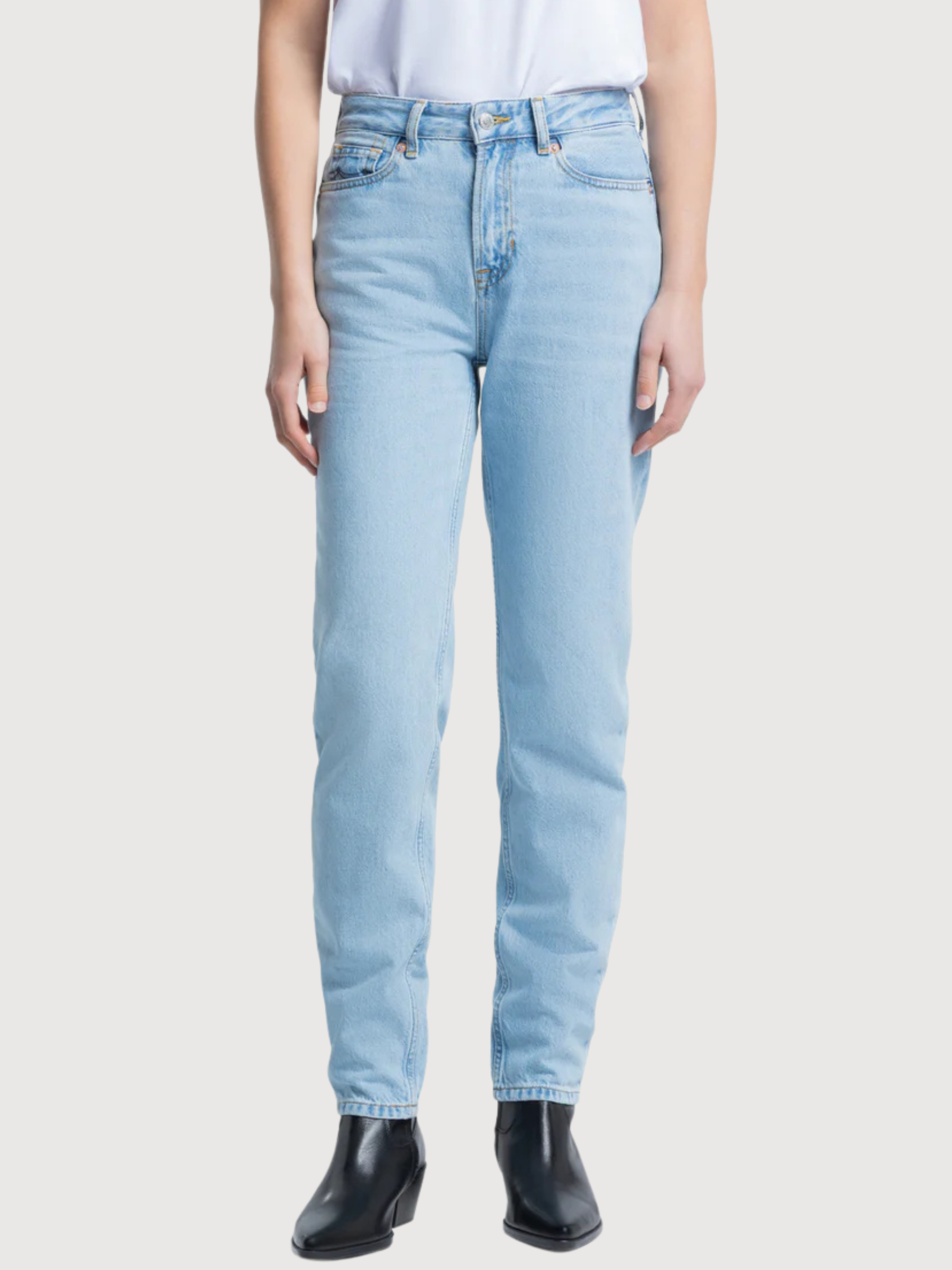 Jean Caroline Cropped Woman Blue | Kings Of Indigo