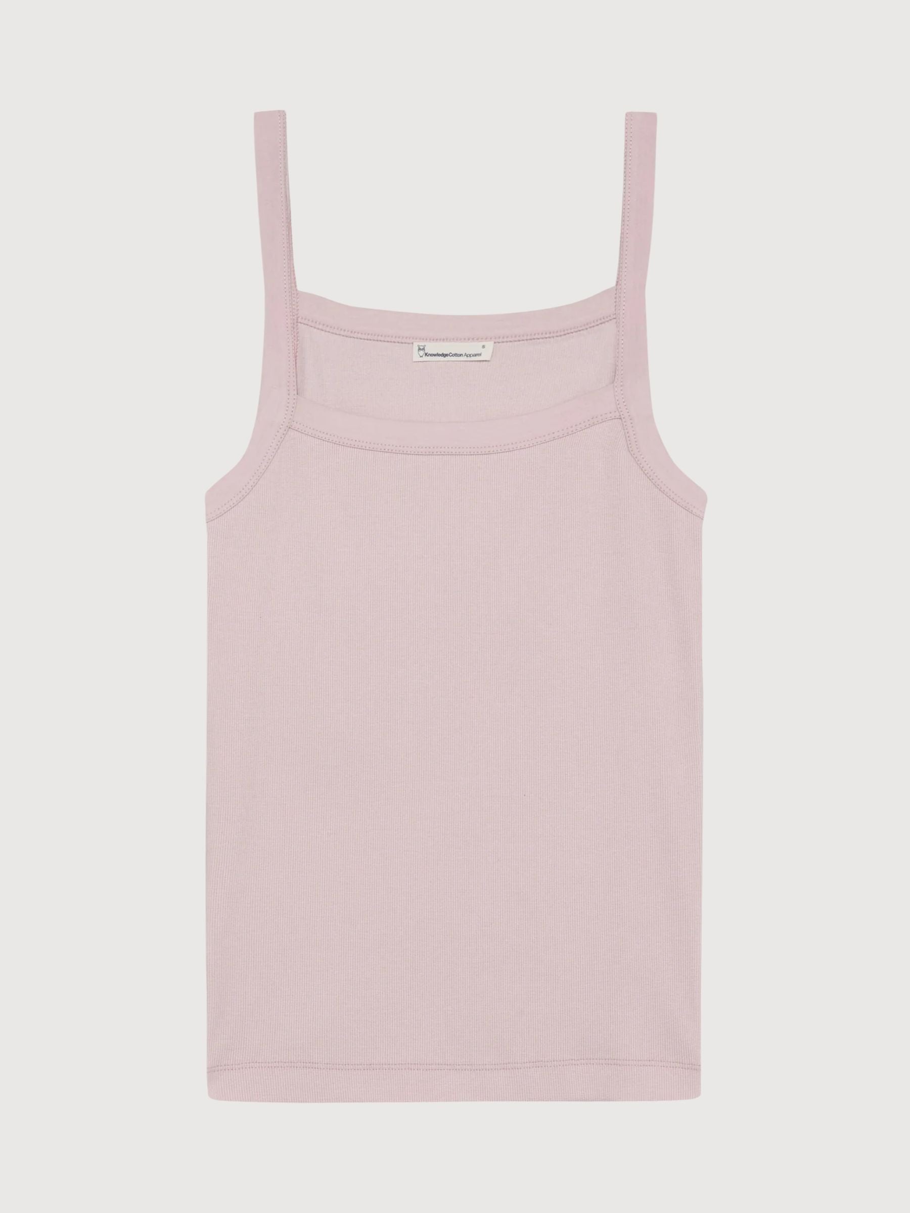 Top con spalline a costine | Knowledge Cotton Apparel
