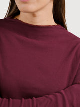 Ryd Fig Red Rib Top | DEDICATED