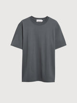 Mid Weight T-Shirt Maarkos Space Steel | Armedangels