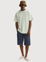 MAARKOS LEINEN-MISCHGEWEBE T-SHIRT Foam  | Armedangels