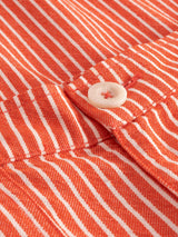 Pantaloni Vara Work Stripe Rosso Grenadine | Dedicated