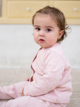 Baby-Sweatjacke Orchidee | SERENDIPITY