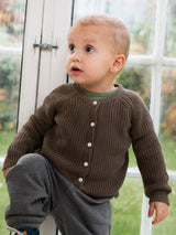Baby-Patentstrickjacke Reh | SERENDIPITY