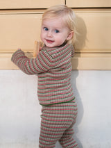 Blusa a coste Baby a righe cervo | SERENDIPITY