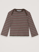 Blusa a coste Baby a righe cervo | SERENDIPITY