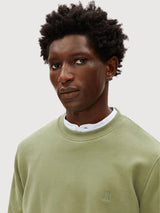 Sweatshirt Baaro Loop Fatigue Green | Armedangels