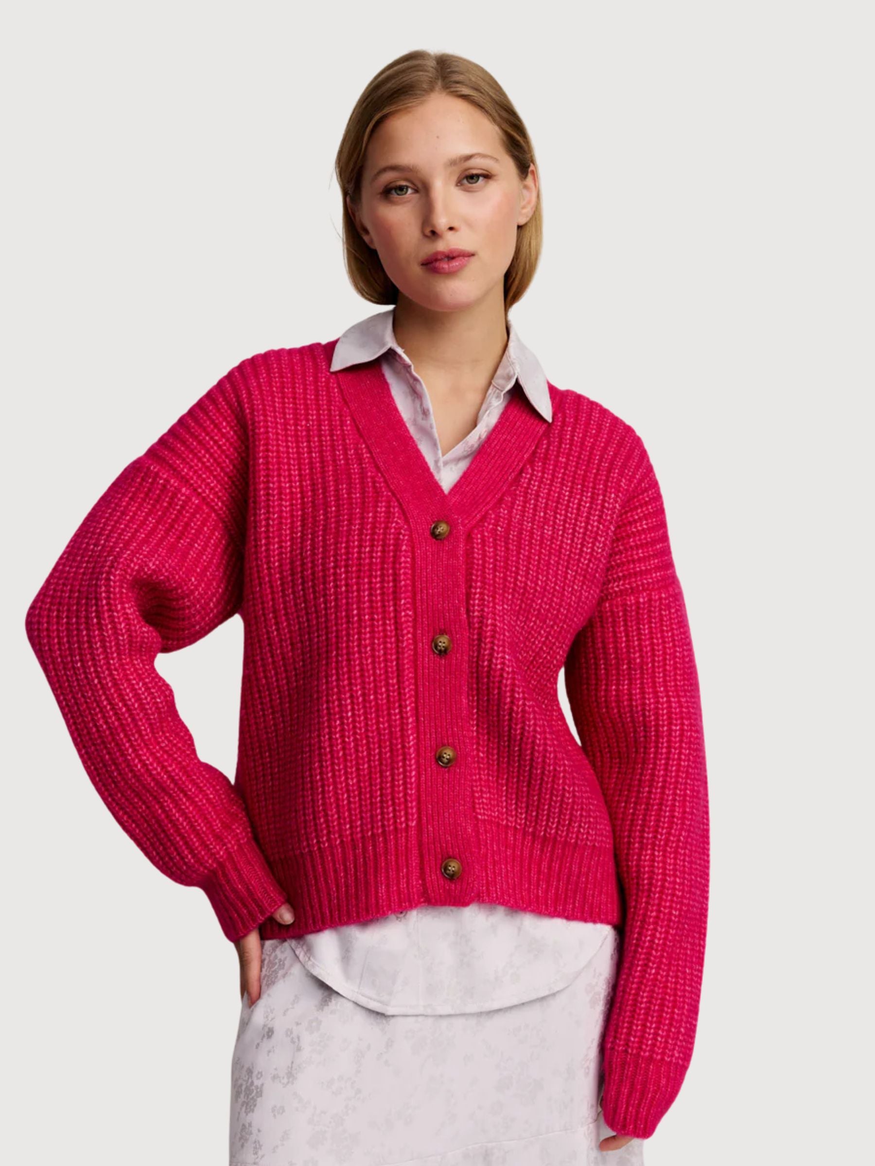 Cardigan Florence Rosa Donna | Makia
