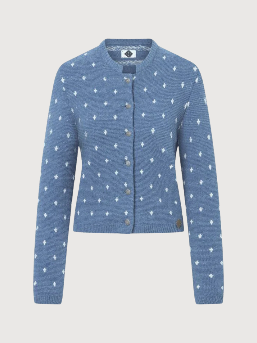 Doreen Blue Damen Strickjacke  | Stapf