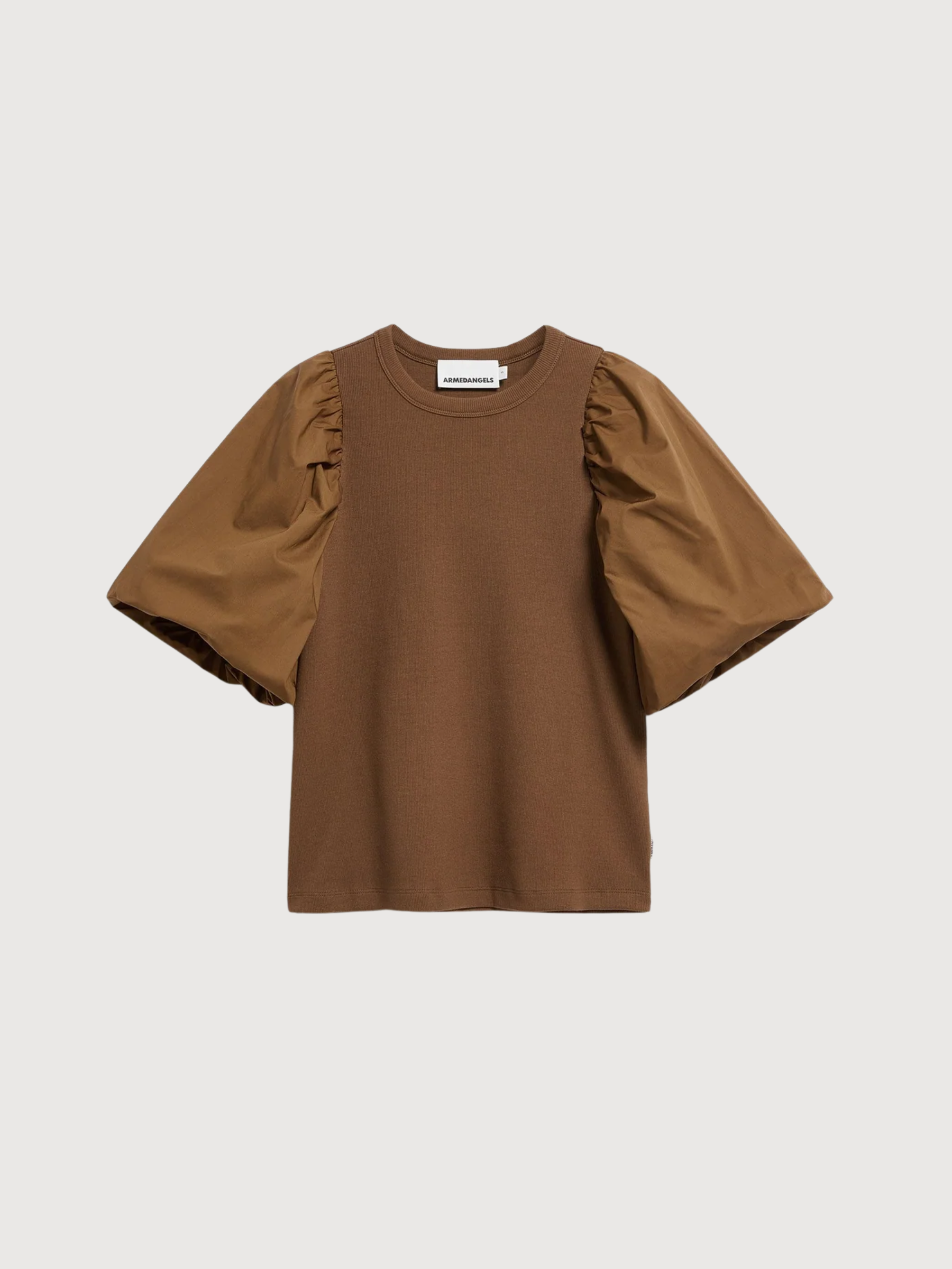 T-Shirt Puffärmel Dried Palm | Armedangels